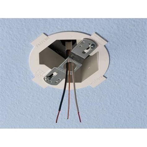 ceiling electrical outlet box|ceiling box for drywall only.